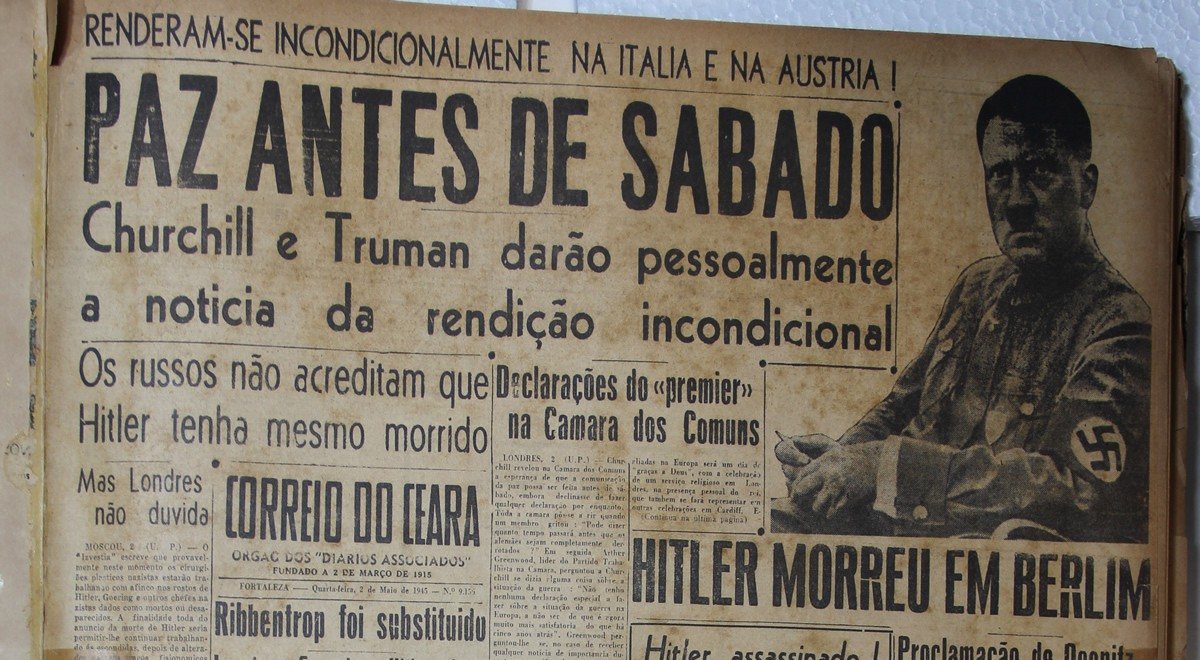 Capa do Correio do Ceará de 2 de maio de 1945