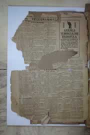 Página do jornal Correio do Ceará de dezembro de 1915