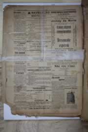 Página do jornal Correio do Ceará de dezembro de 1915