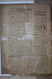 Página do jornal Correio do Ceará de dezembro de 1915