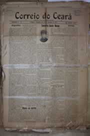 Página do jornal Correio do Ceará de dezembro de 1915