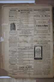 Página do jornal Correio do Ceará de dezembro de 1915