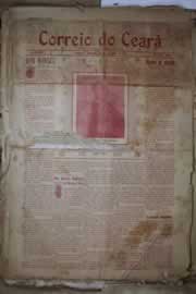 Página do jornal Correio do Ceará de dezembro de 1915