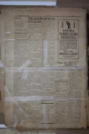Página do jornal Correio do Ceará de dezembro de 1915