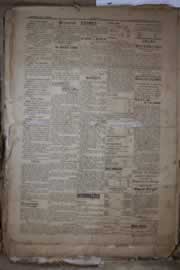 Página do jornal Correio do Ceará de dezembro de 1915