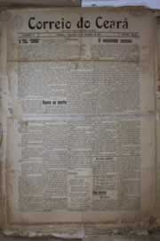 Página do jornal Correio do Ceará de dezembro de 1915