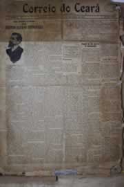 Página do jornal Correio do Ceará de dezembro de 1915