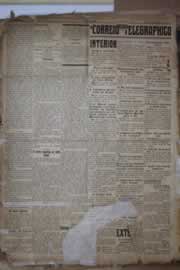 Página do jornal Correio do Ceará de dezembro de 1915
