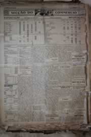 Página do jornal Correio do Ceará de janeiro de 1916