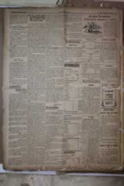 Página do jornal Correio do Ceará de janeiro de 1916