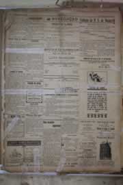 Página do jornal Correio do Ceará de janeiro de 1916