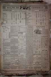 Página do jornal Correio do Ceará de janeiro de 1916