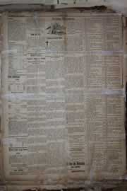 Página do jornal Correio do Ceará de janeiro de 1916
