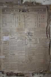Página do jornal Correio do Ceará de março de 1916