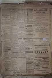 Página do jornal Correio do Ceará de março de 1916