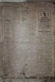 Página do jornal Correio do Ceará de março de 1916