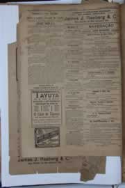Página do jornal Correio do Ceará de janeiro de 1921