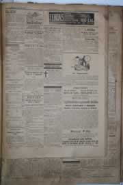 Página do jornal Correio do Ceará de janeiro de 1921
