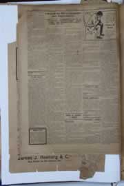 Página do jornal Correio do Ceará de janeiro de 1921