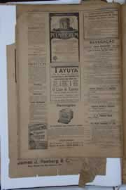 Página do jornal Correio do Ceará de janeiro de 1921