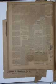 Página do jornal Correio do Ceará de janeiro de 1921