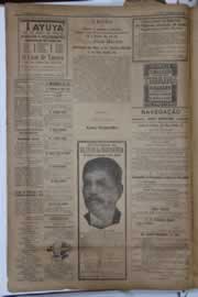 Página do jornal Correio do Ceará de janeiro de 1921