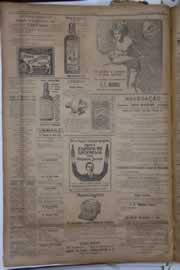Página do jornal Correio do Ceará de janeiro de 1921