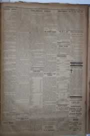 Página do jornal Correio do Ceará de fevereiro de 1921