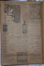 Página do jornal Correio do Ceará de fevereiro de 1921