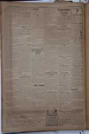 Página do jornal Correio do Ceará de fevereiro de 1921