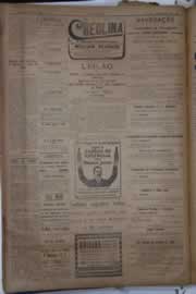 Página do jornal Correio do Ceará de fevereiro de 1921