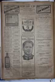Página do jornal Correio do Ceará de março de 1921