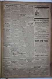 Página do jornal Correio do Ceará de março de 1921