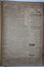 Página do jornal Correio do Ceará de março de 1921