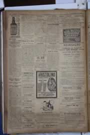Página do jornal Correio do Ceará de março de 1921