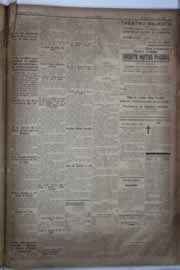 Página do jornal Correio do Ceará de março de 1921