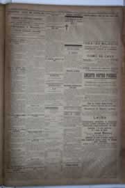 Página do jornal Correio do Ceará de março de 1921