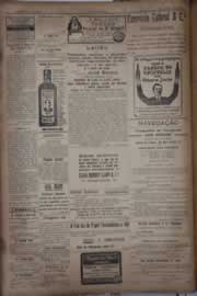 Página do jornal Correio do Ceará de abril de 1921