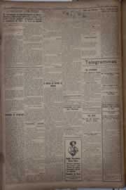 Página do jornal Correio do Ceará de abril de 1921