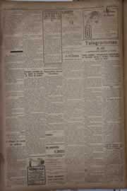 Página do jornal Correio do Ceará de abril de 1921