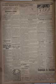 Página do jornal Correio do Ceará de abril de 1921