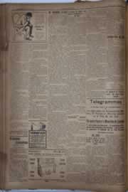 Página do jornal Correio do Ceará de maio de 1921
