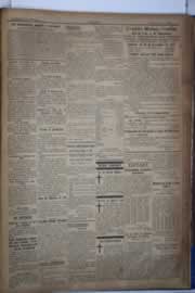 Página do jornal Correio do Ceará de maio de 1921