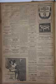 Página do jornal Correio do Ceará de maio de 1921