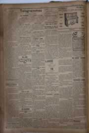 Página do jornal Correio do Ceará de maio de 1921