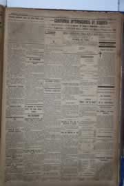 Página do jornal Correio do Ceará de junho de 1921