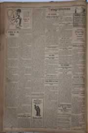 Página do jornal Correio do Ceará de junho de 1921
