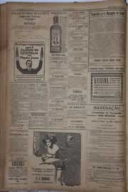 Página do jornal Correio do Ceará de junho de 1921
