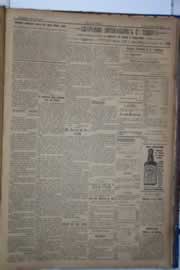 Página do jornal Correio do Ceará de junho de 1921