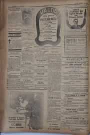 Página do jornal Correio do Ceará de junho de 1921